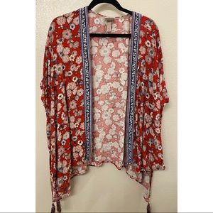 Red kimono